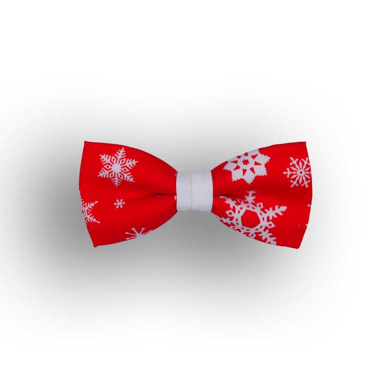 Bow tie Christmas motif Snowflake