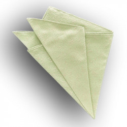 pocket square mint green silk
