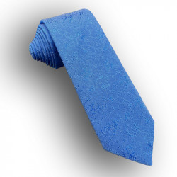 tie sky blue woven silk